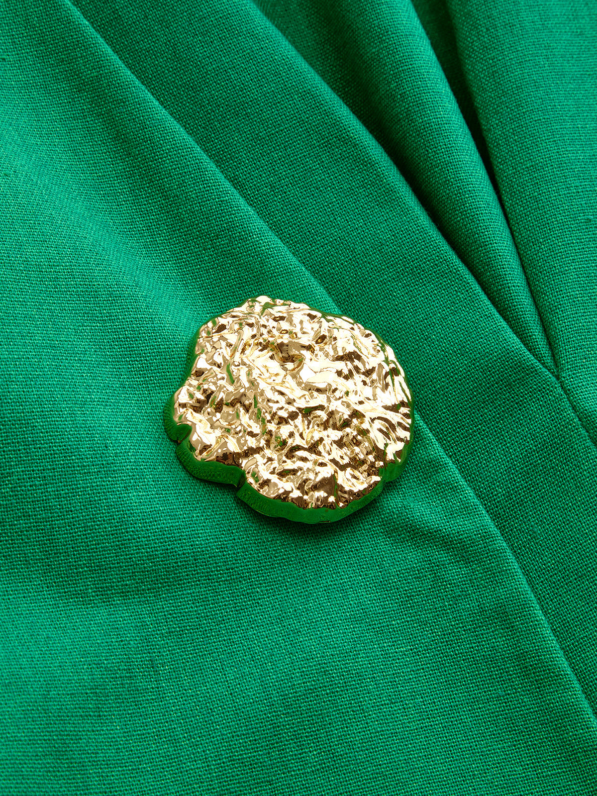 Ensemble gilet de blazer en lin et coton et short ajusté
