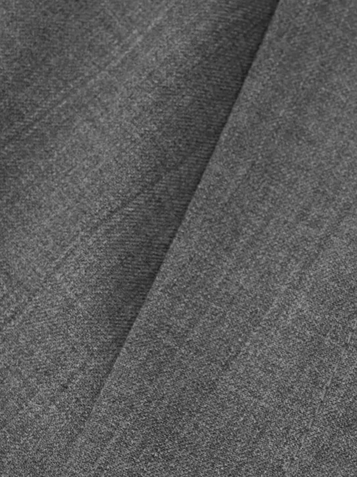 Asymmetrische Faltenhose mit weitem Bein
