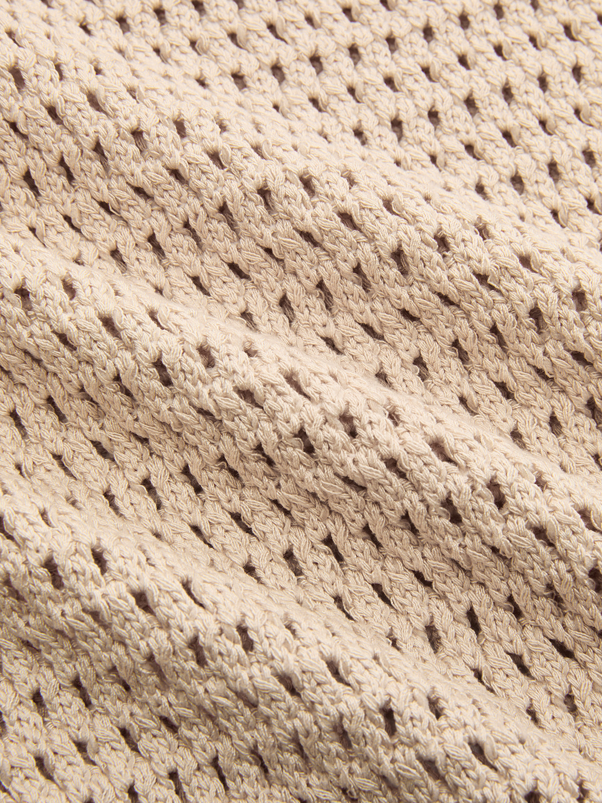 Ärmelloses Polo-Stricktop
