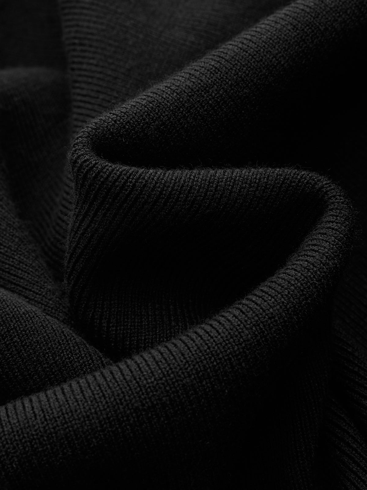 Robe longue en maille côtelée à manches courtes boutonnées