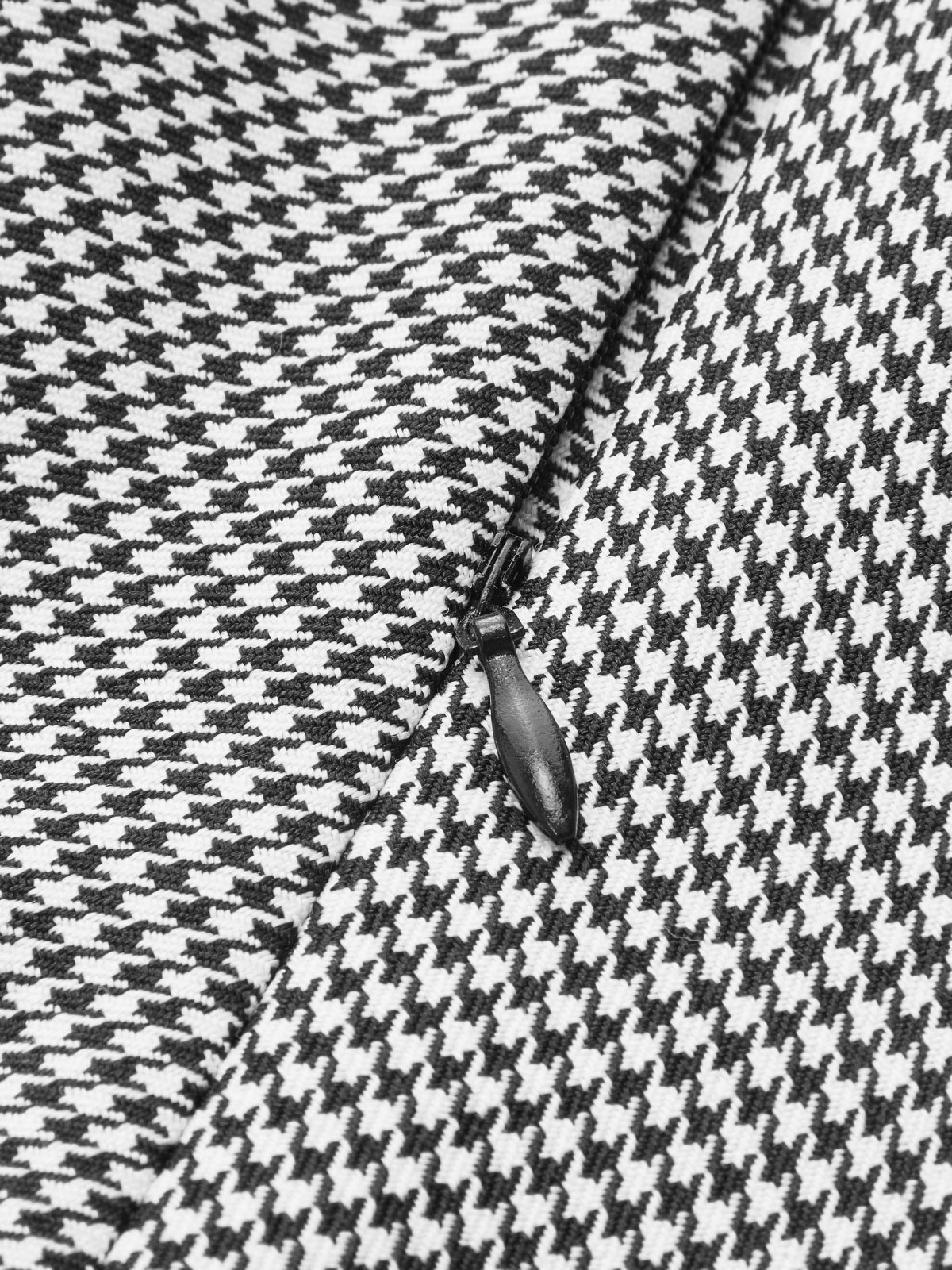 Ärmelloses Gingham-Neckholder-Minikleid mit Spitzensaum