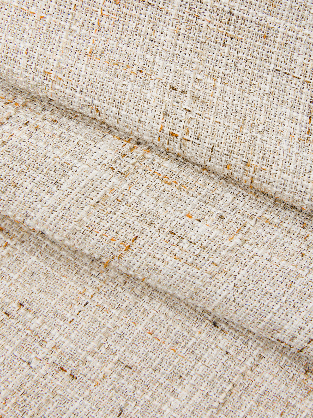 Tweed-Weste mit Knöpfen und Mini-Shorts-Set