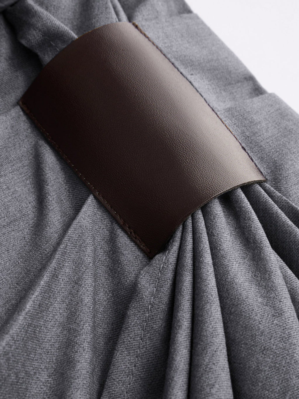Pantalon large portefeuille à boucle