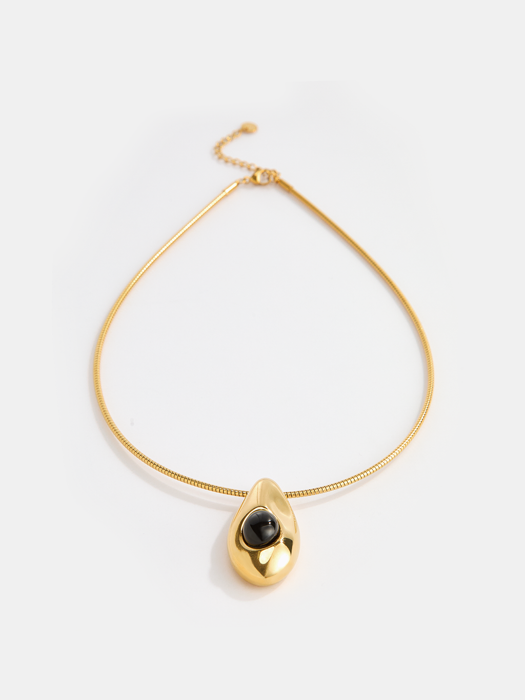 Tropfenanhänger Schlangenkette