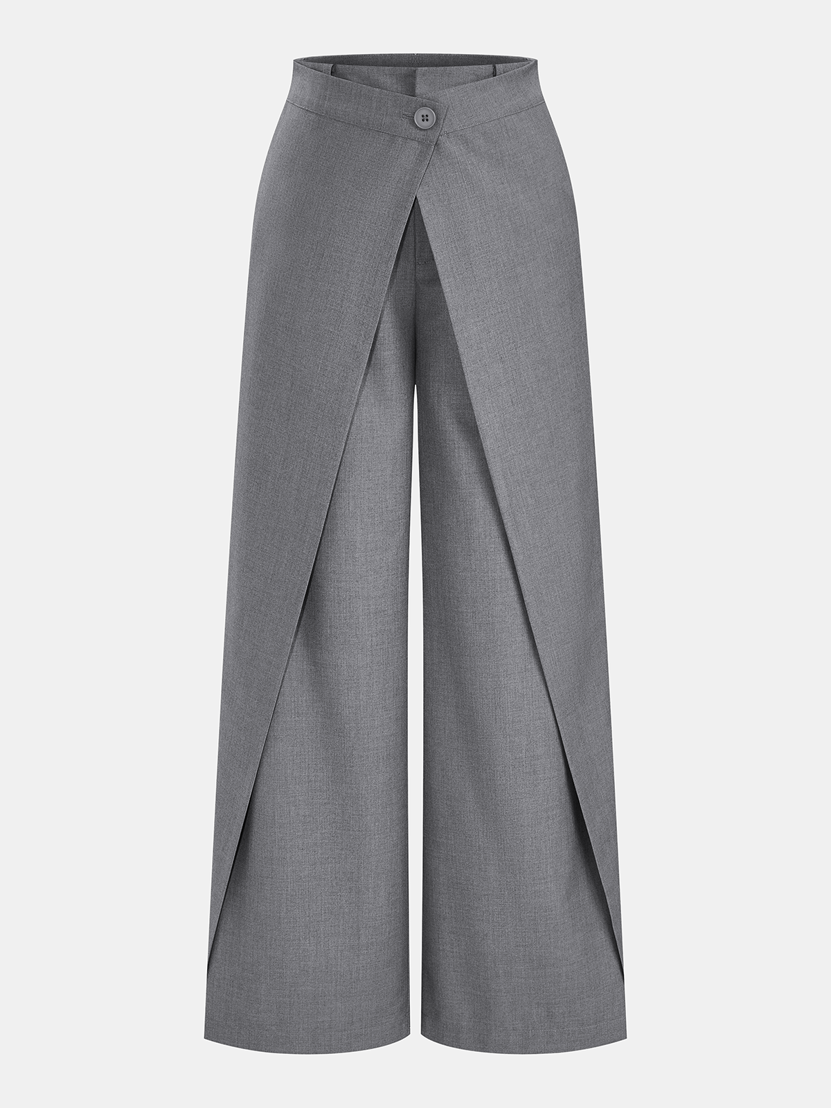 Wickelhose mit weitem Bein und mittelhohem Bund
