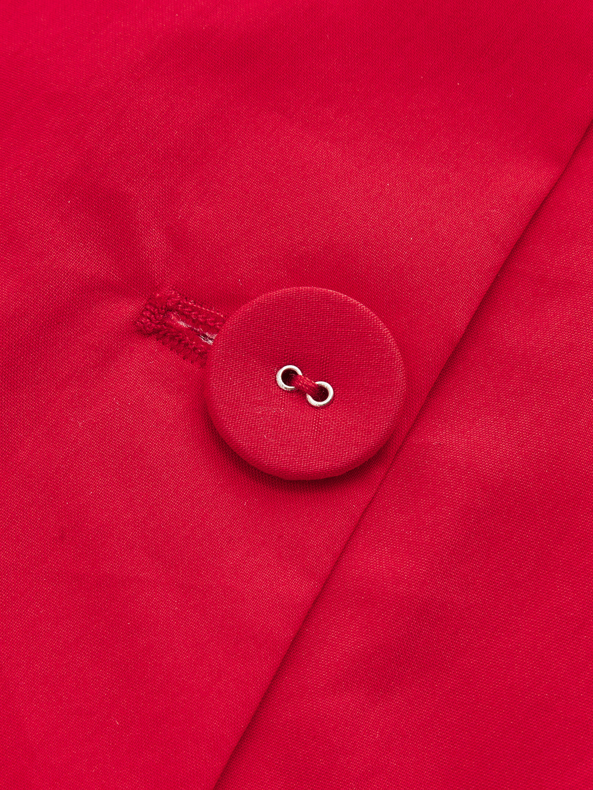 Maxikleid aus Baumwollmischung mit Knopfleiste