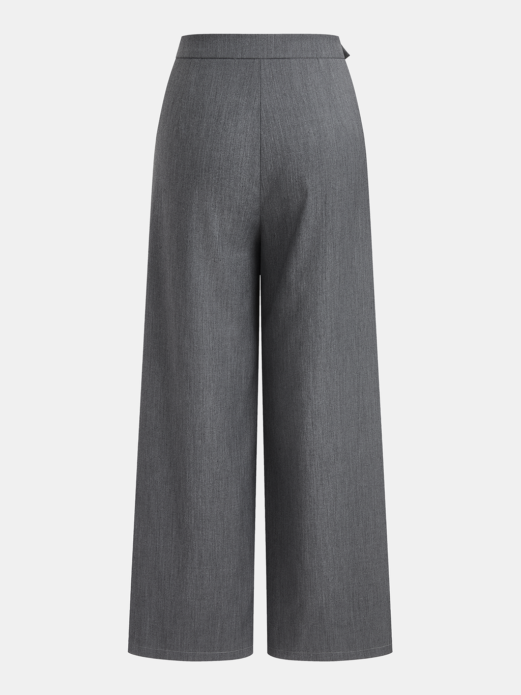 Ensemble crop top asymétrique à dos nu et pantalon