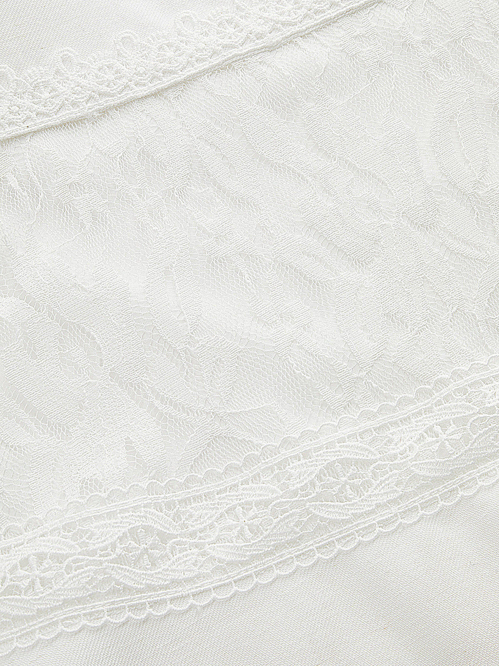 Lace Patchwork Mini Skirt