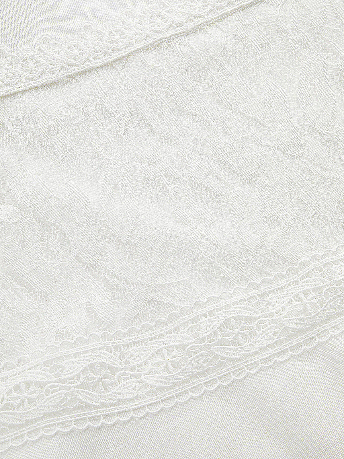 Lace Patchwork Mini Skirt