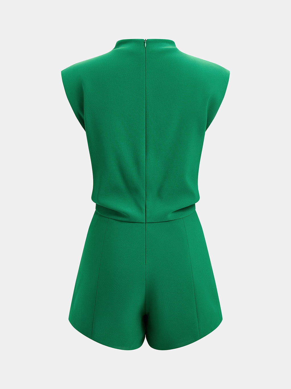 Ärmelloser Neckholder-Jumpsuit mit Drapierung