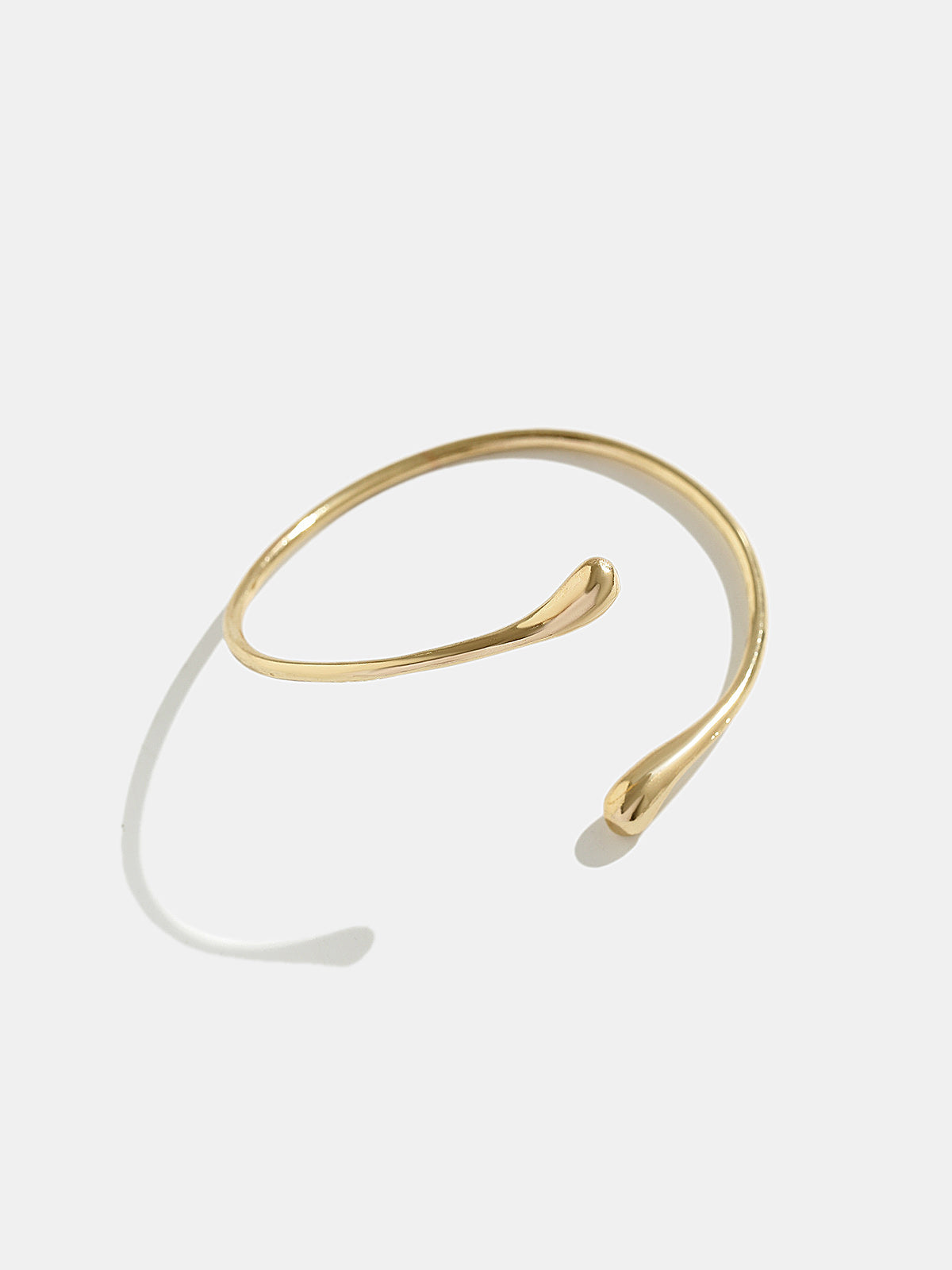 Minimalistische Tropfen-Oberarmspange