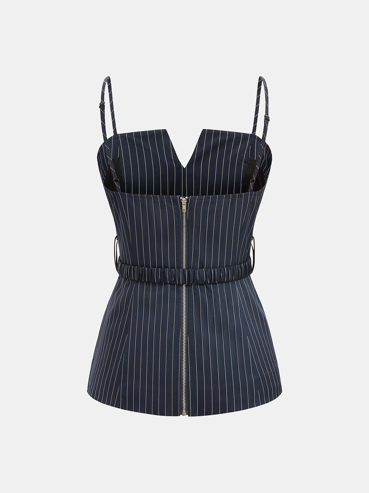 Ensemble caraco rayé et pantalon large