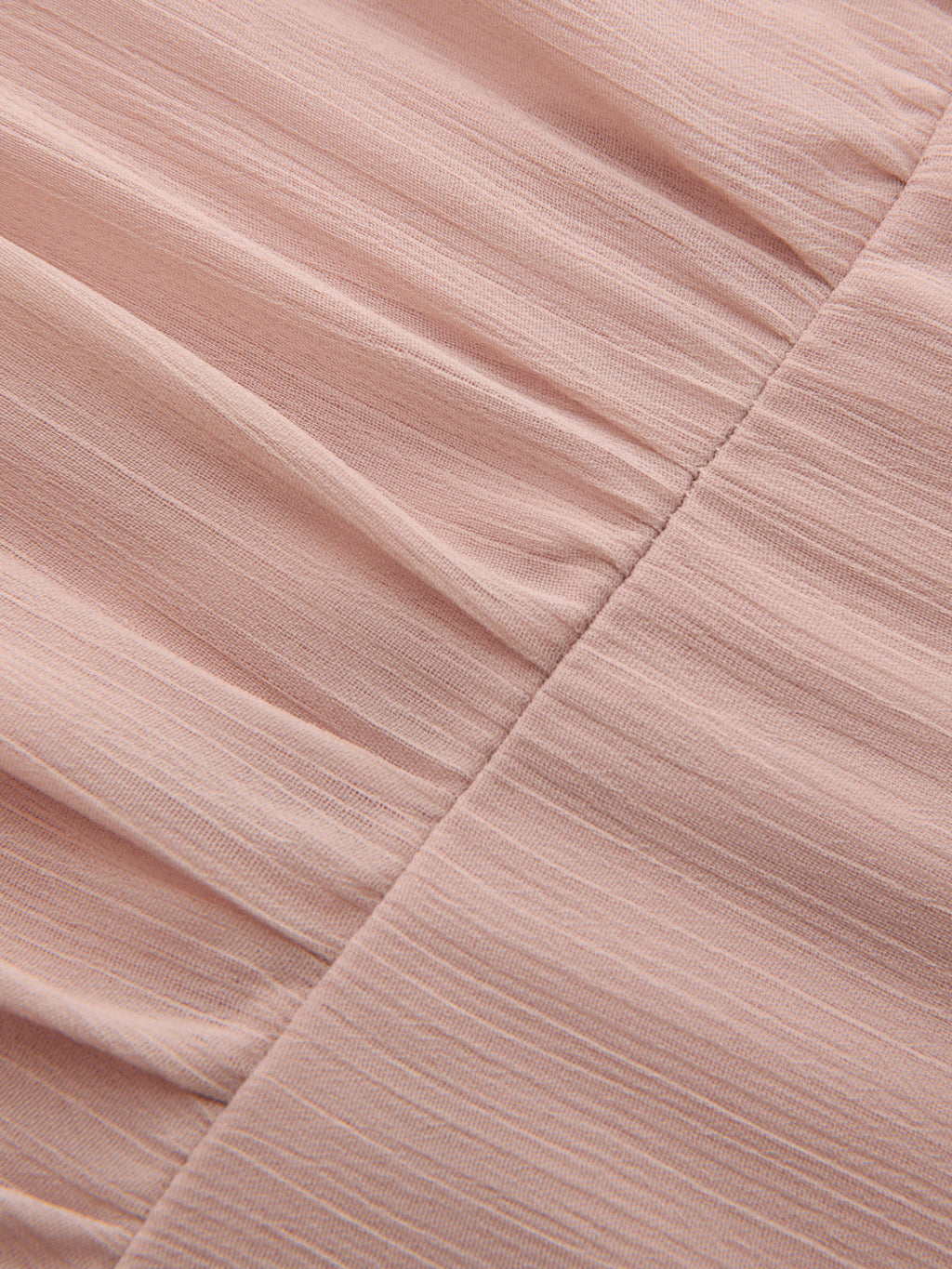 Halbtransparente Chiffon-Minikleid mit langen Ärmeln