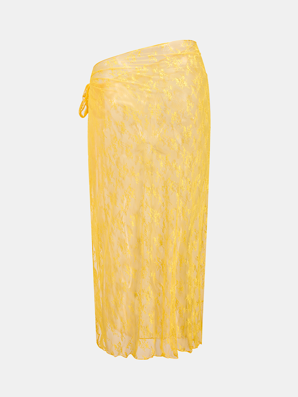 Bedruckter Einteiler mit Sarong-Rock-Set