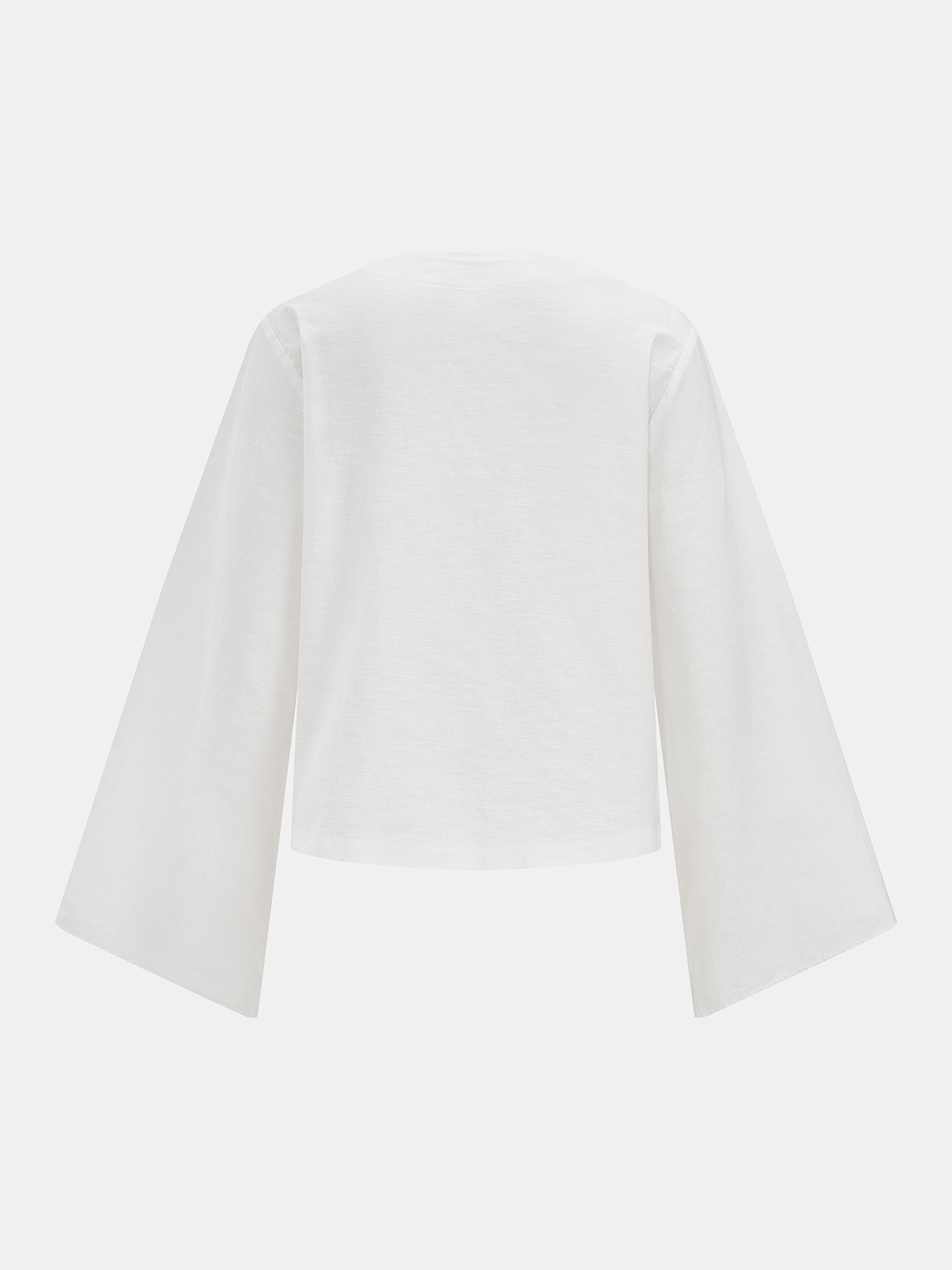 Ensemble Blouse à nouer en coton et Short à volants