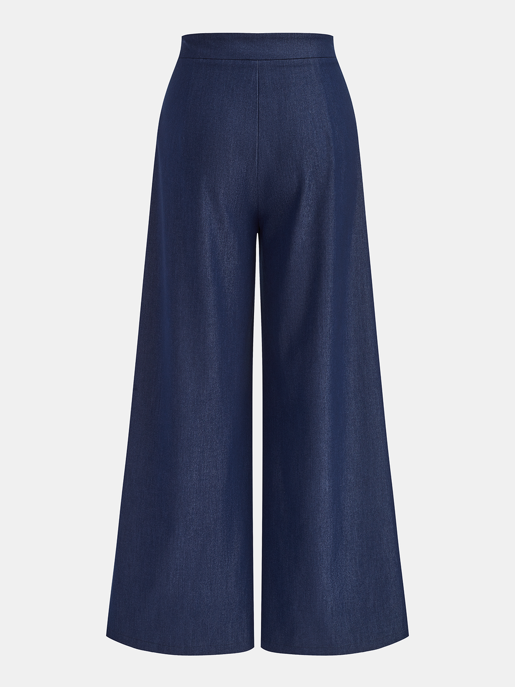 Pantalon ample croisé avec ceinture à boucle