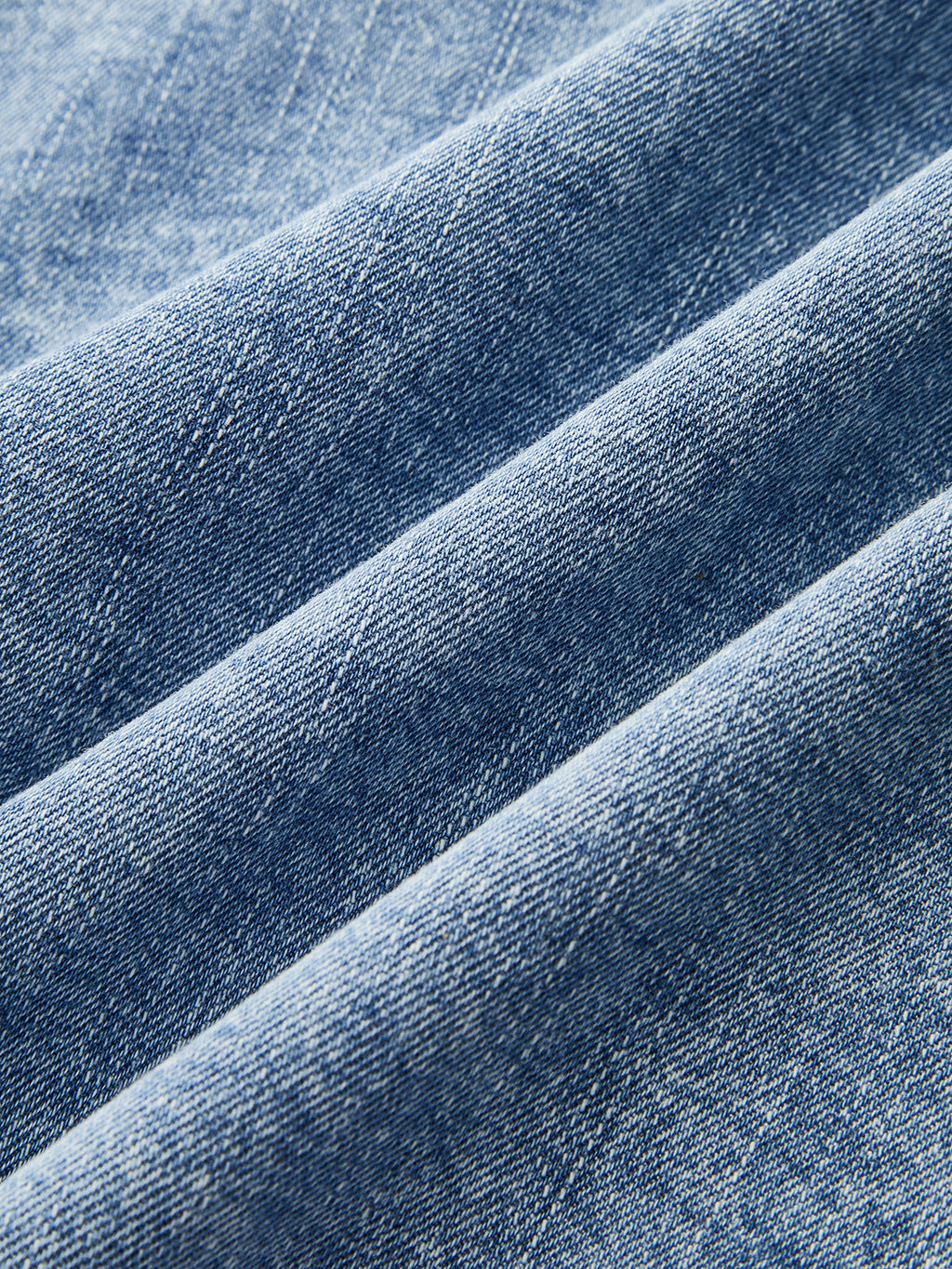 Ärmelloses Jeanshemd mit Bindekragen