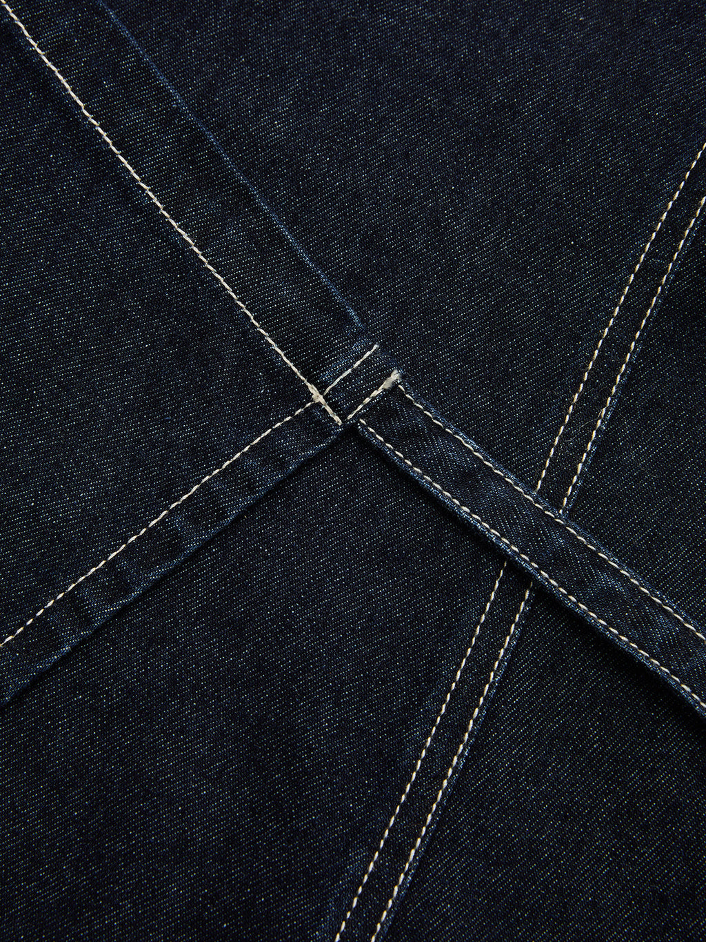 Ärmelloses Jeans-Wickelkleid (Mini)