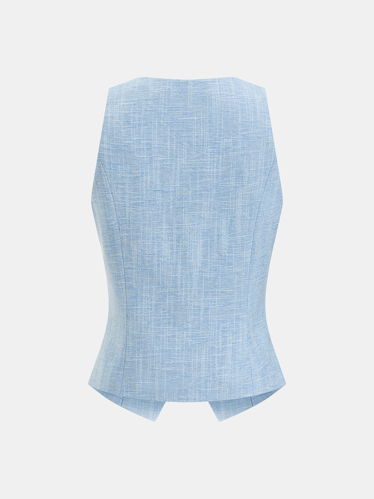 Ensemble gilet et short en métal texturé