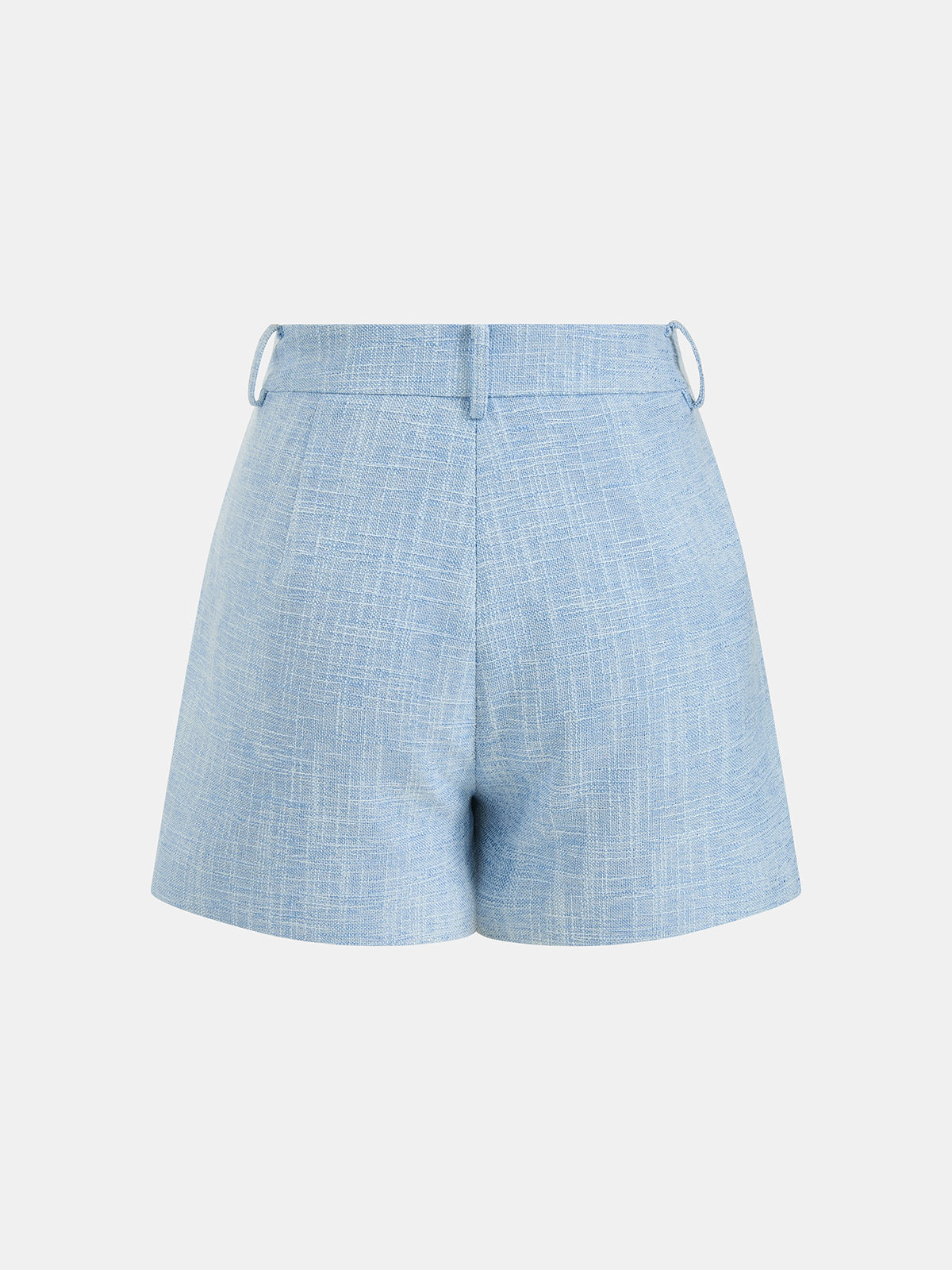Ensemble gilet et short en métal texturé