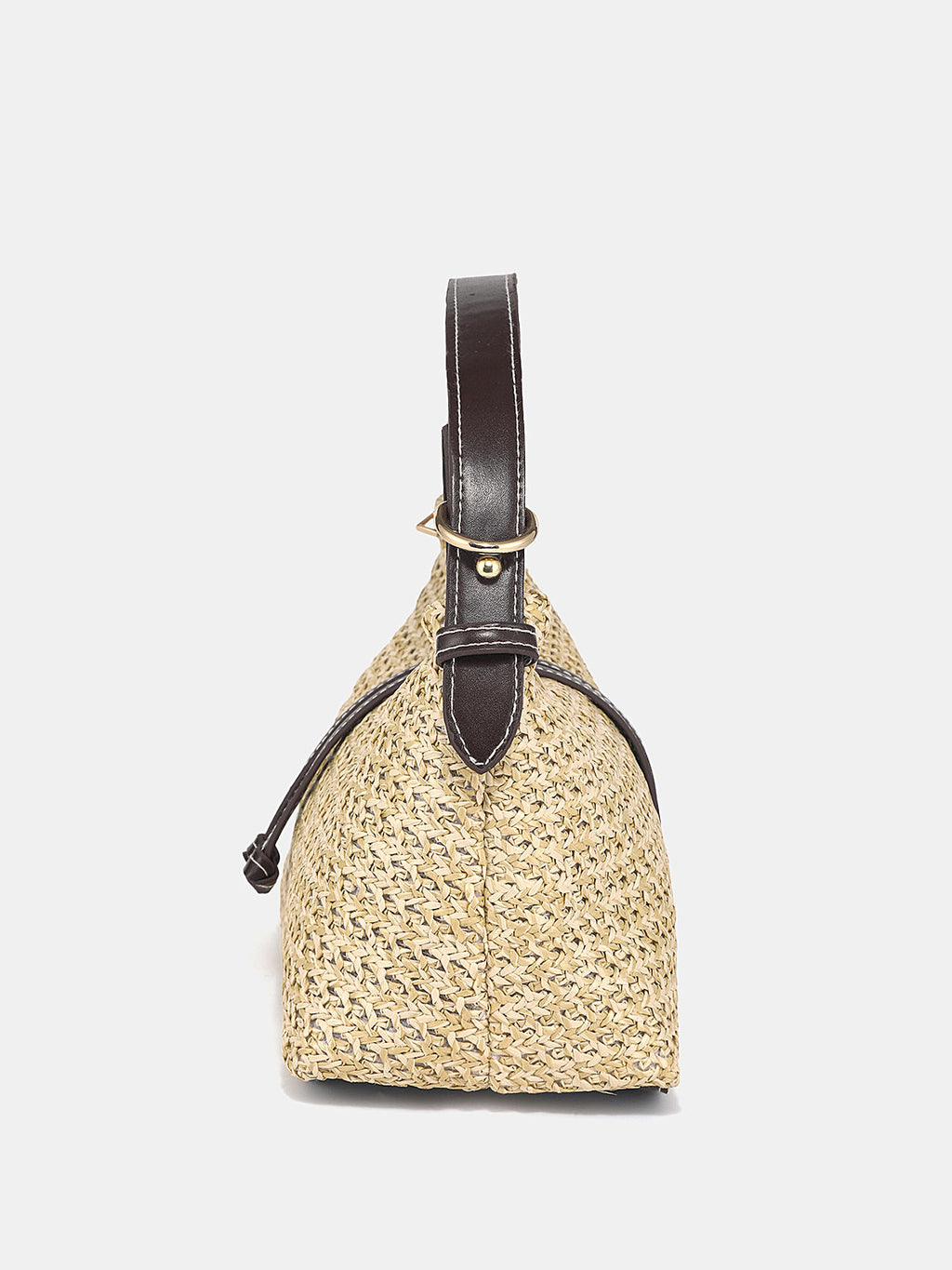 Sac à bandoulière tressé en paille