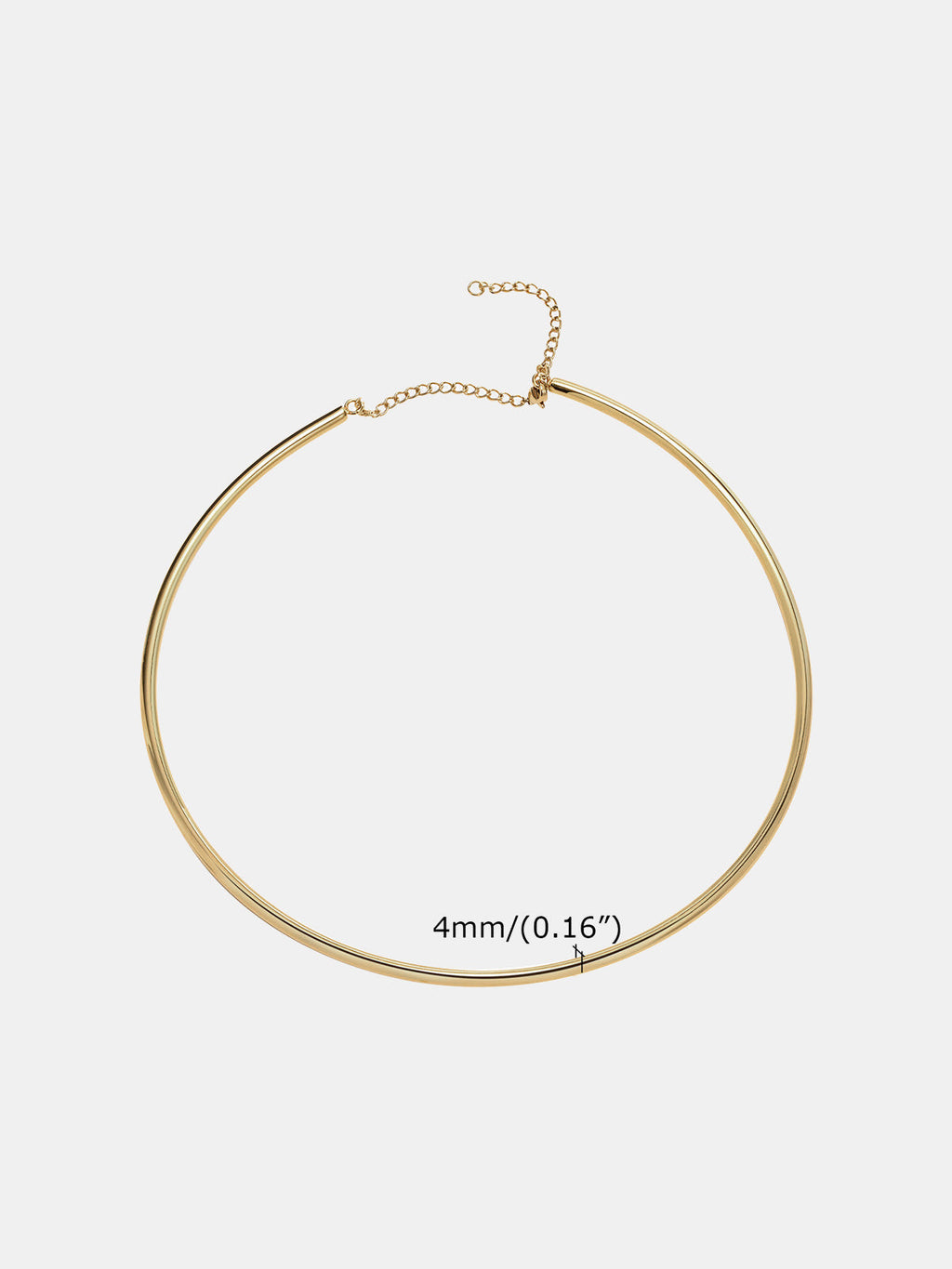 Minimalist Sleek Choker Necklace