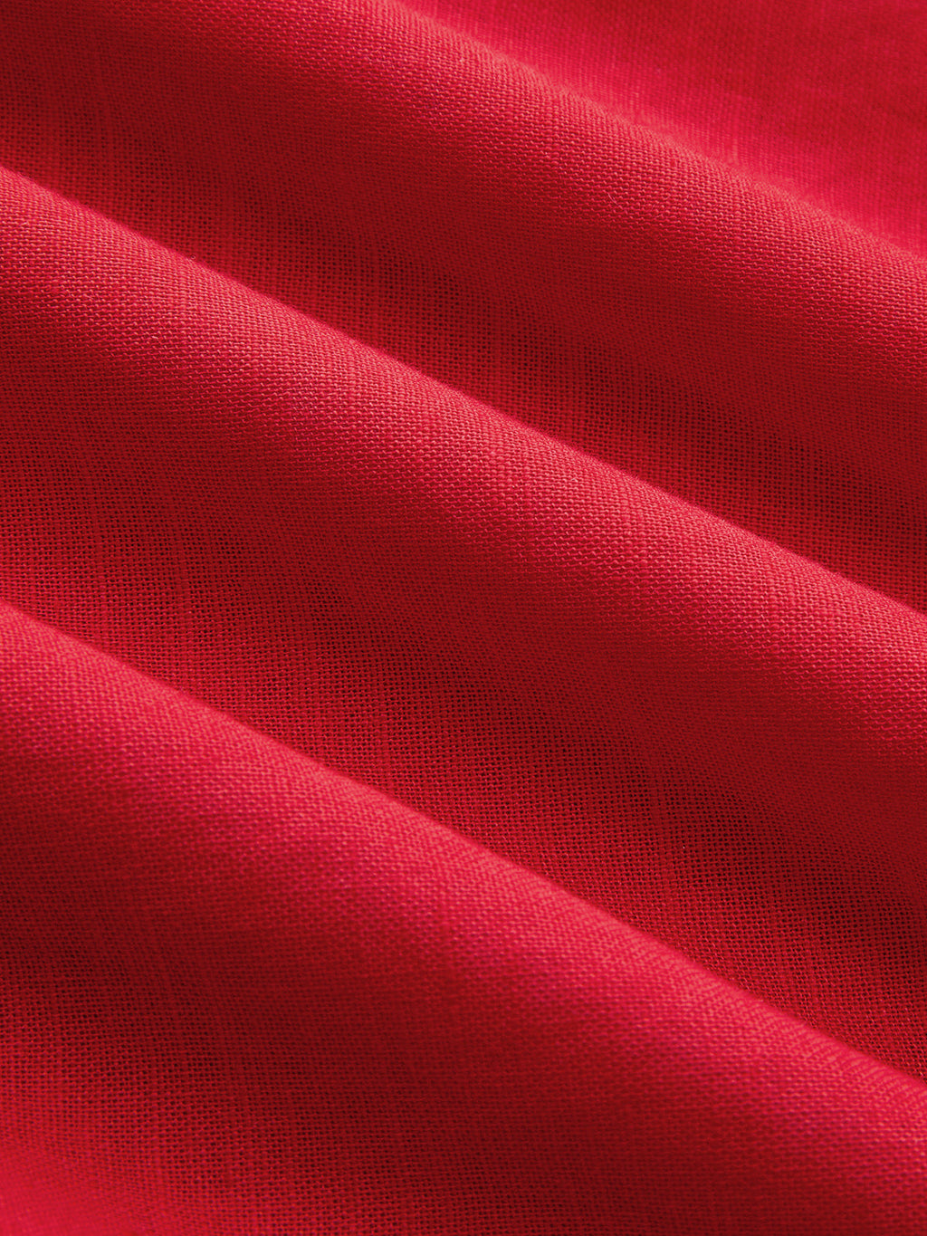 Baumwoll-Leinen-Minikleid mit Cut-out und Knotendetail