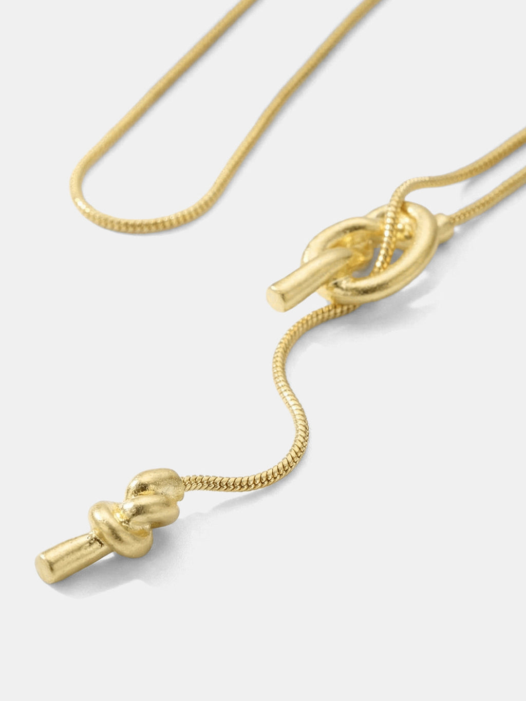 Knoten-Lariat-Schlangenkette