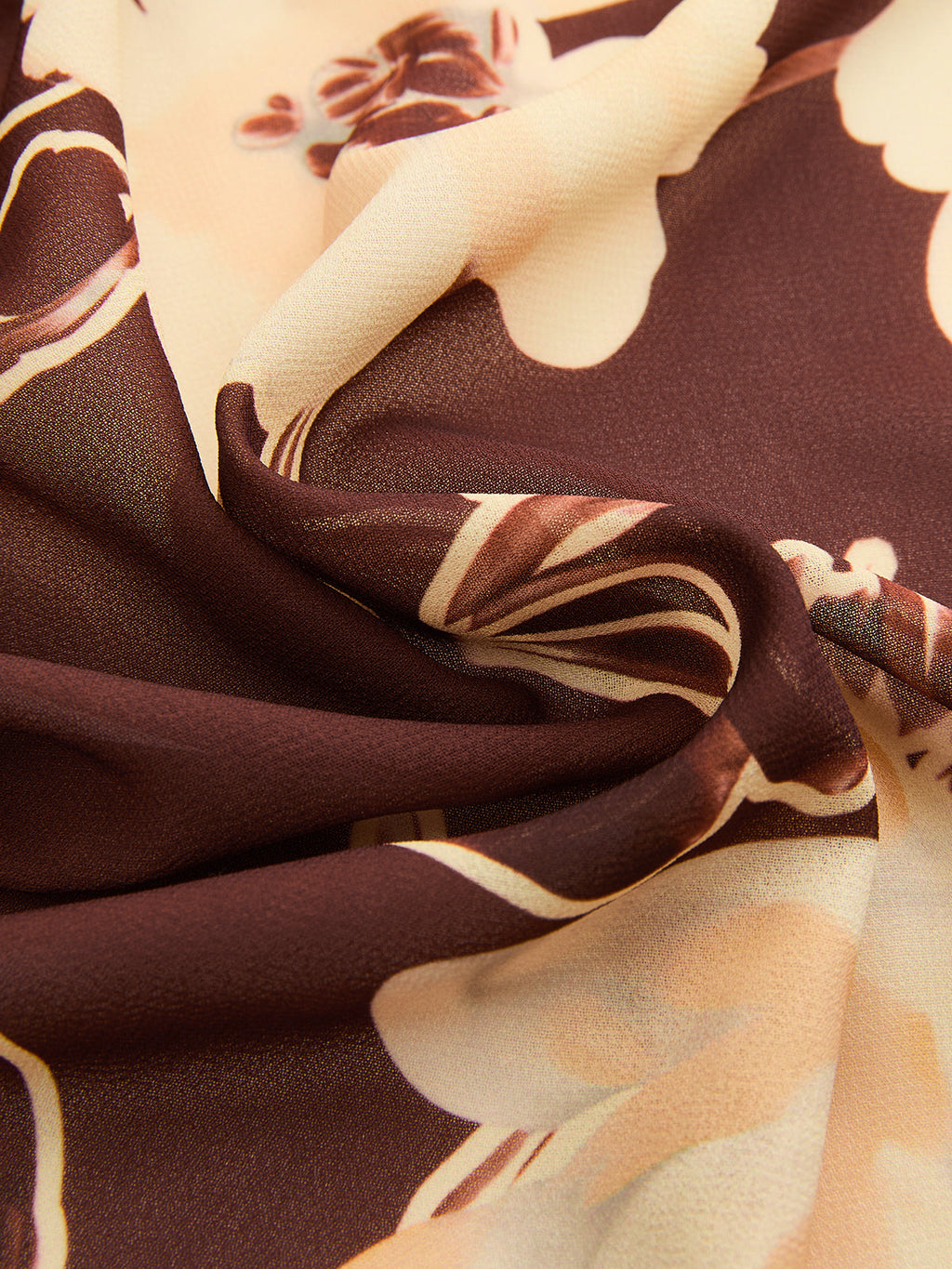 Geblümtes Neckholder-Midi-Kleid mit Twist-Detail