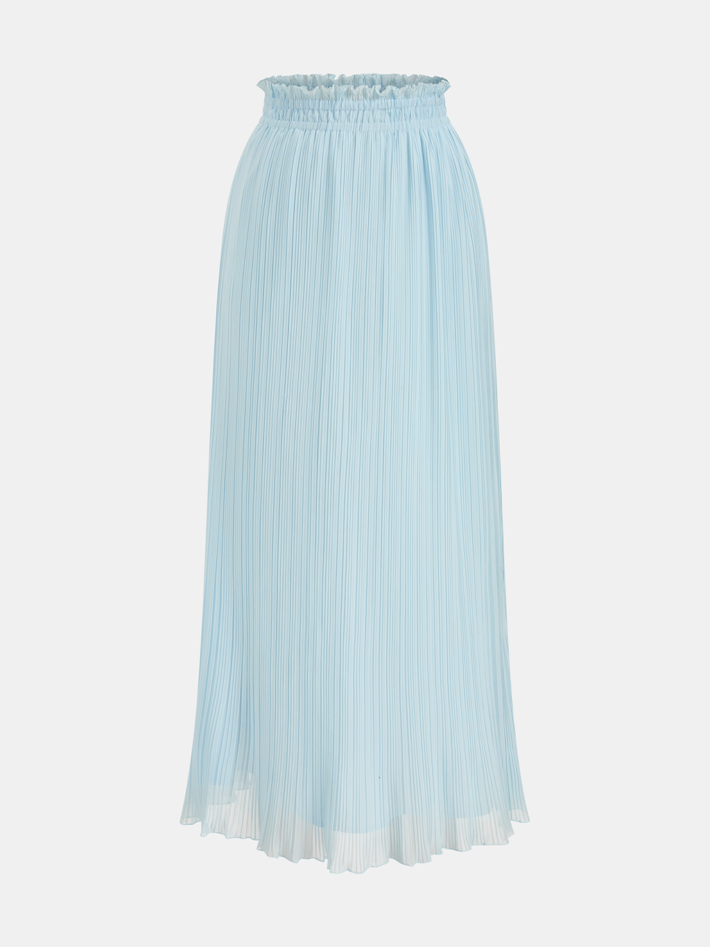 Plissé Halter Crop Top & Maxi Skirt Set