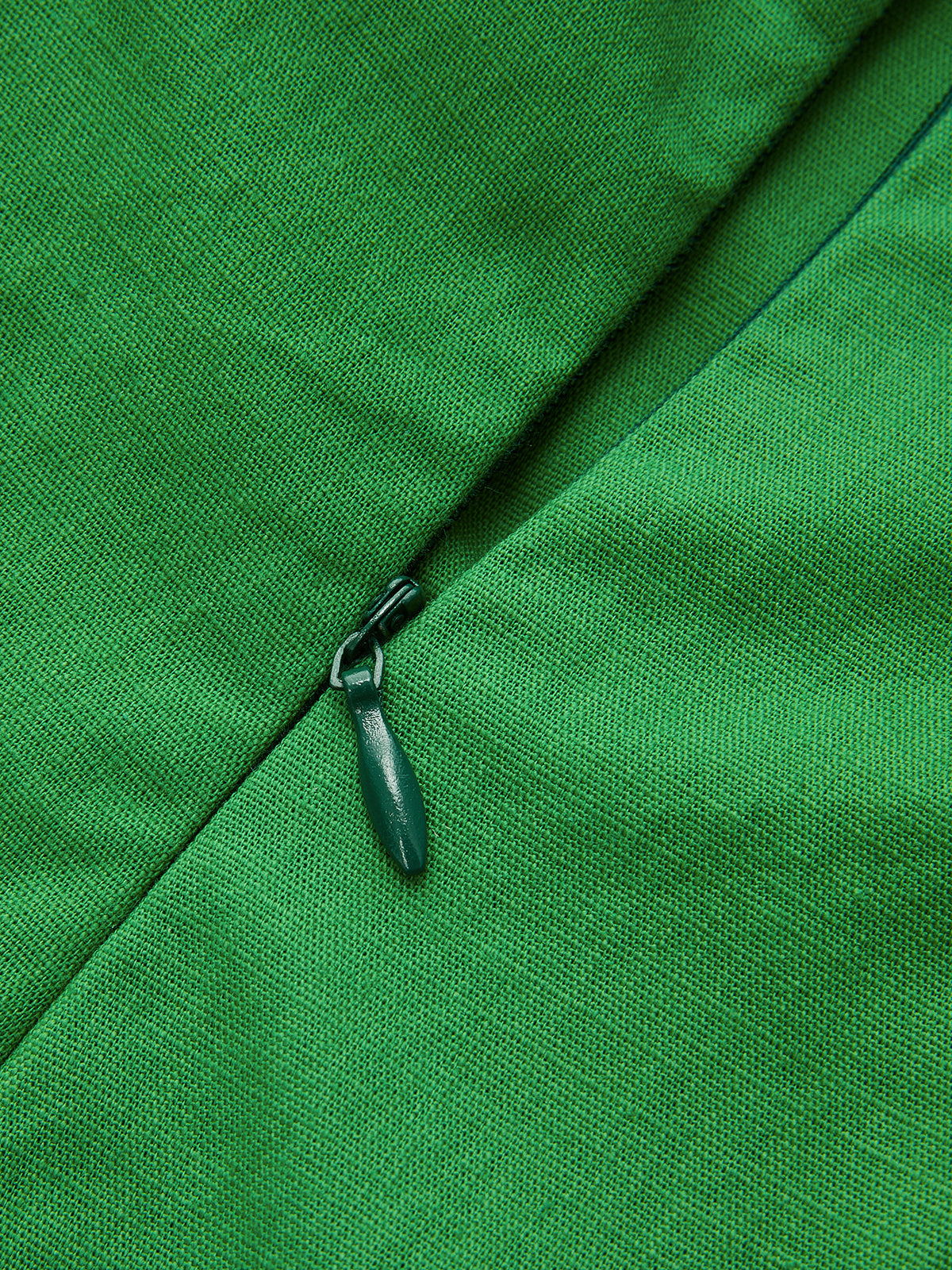 Mini-robe torsadée en coton et lin avec licol