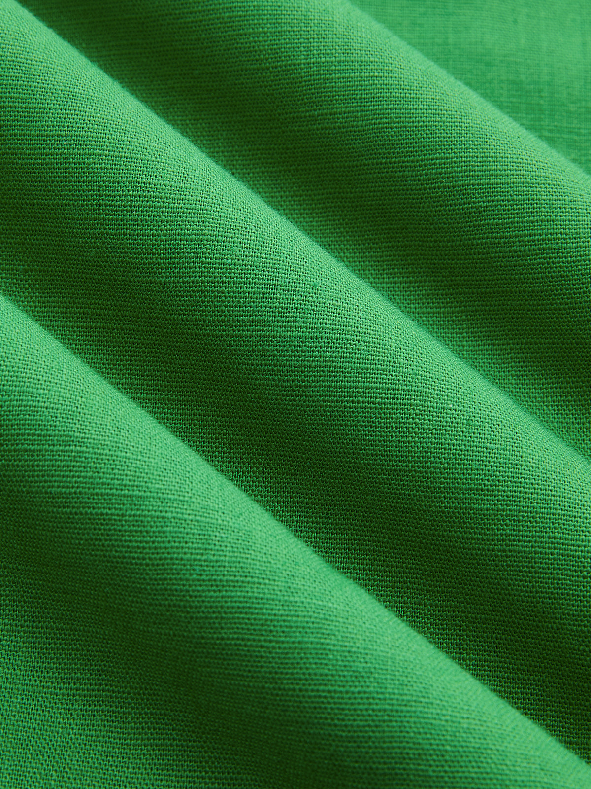 Mini-robe torsadée en coton et lin avec licol