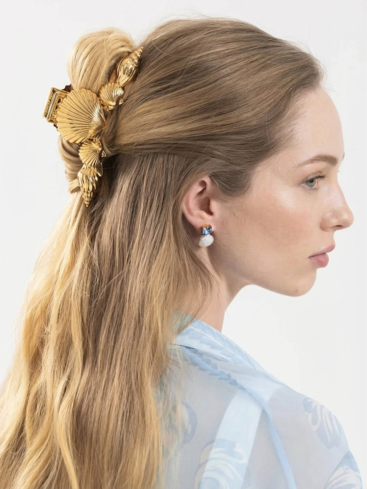 Pince à cheveux Coquillage