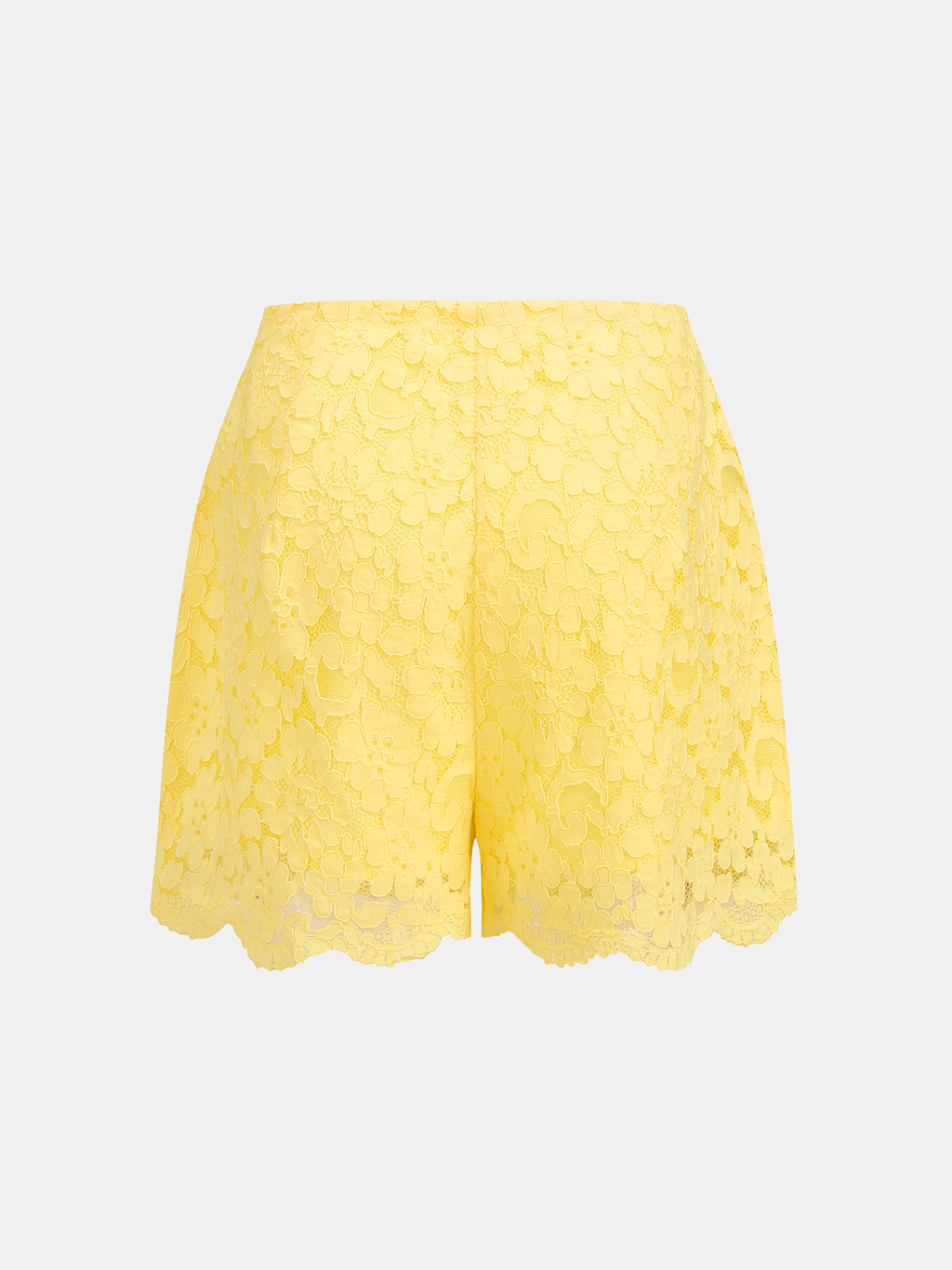 Ensemble haut sans manches et short en dentelle