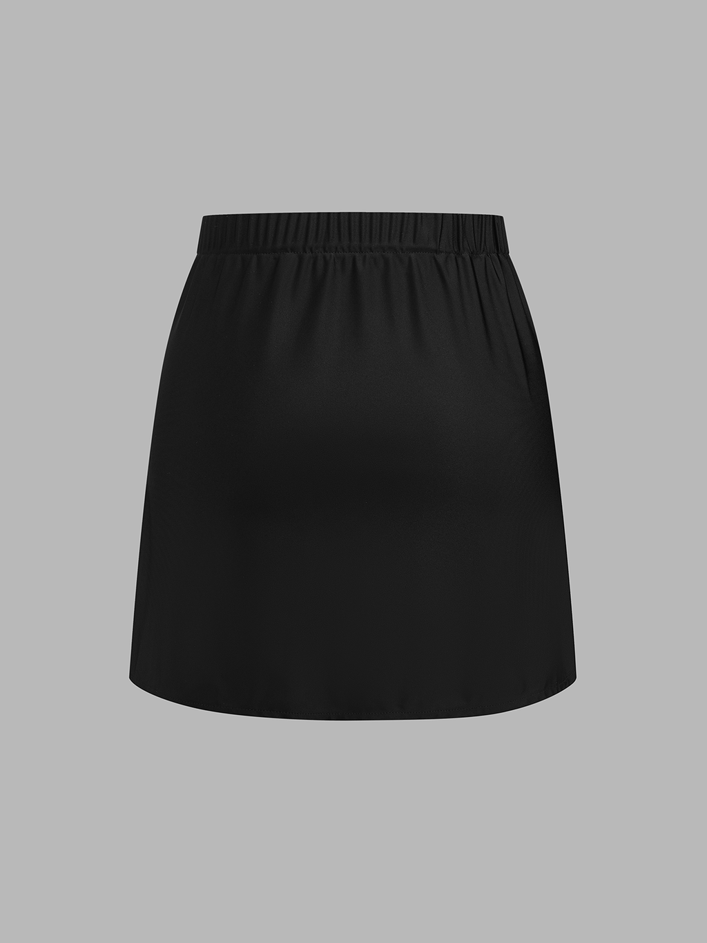 Maillot de bain une pièce à bordures contrastées et ensemble jupe