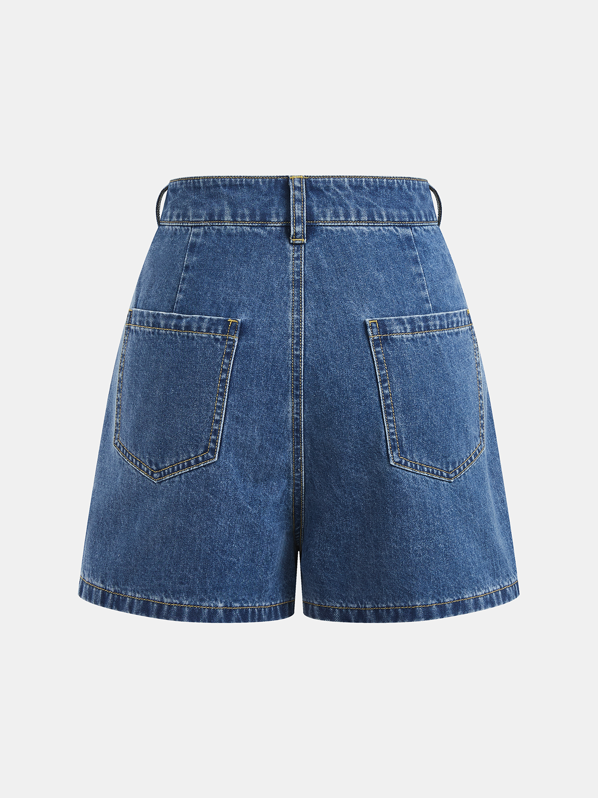 Ensemble débardeur et short en jean à nouer dans le dos