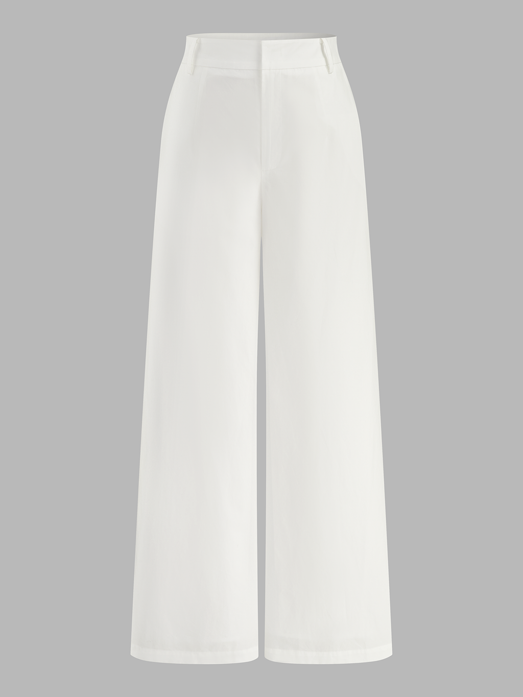 Ensemble haut ruché asymétrique sans bretelles et pantalon