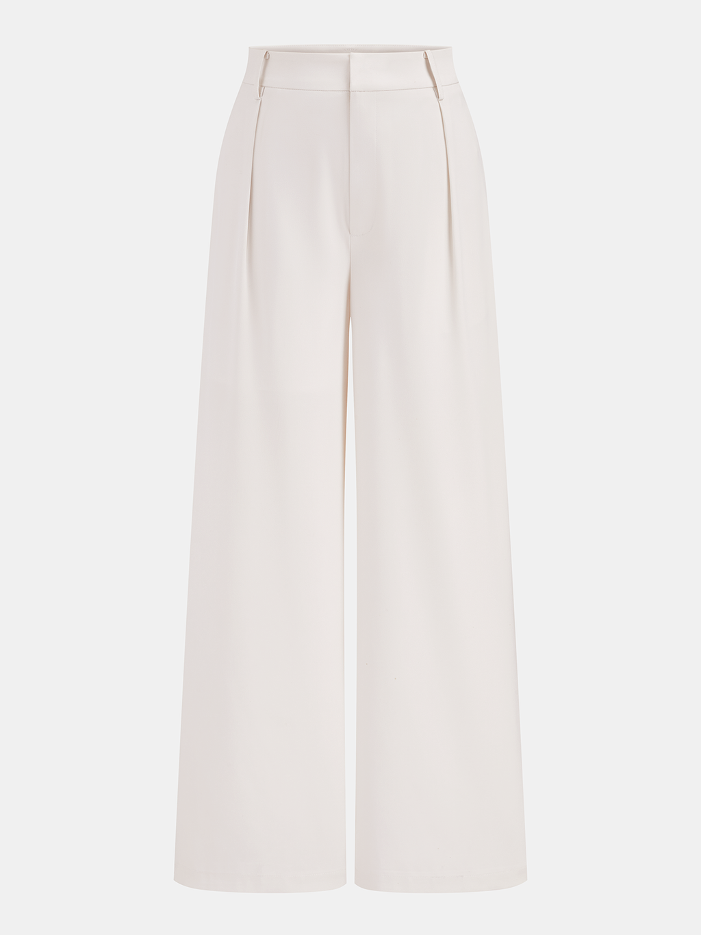 Ensemble haut sans manches à taille nouée et pantalon large
