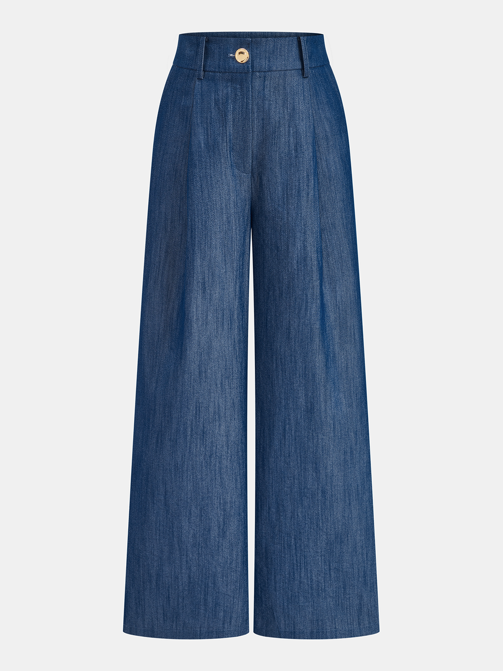 Verkreuztes Crop Top & Hose mit weitem Bein Set