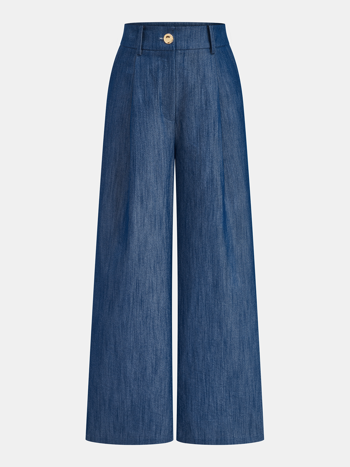 Verkreuztes Crop Top & Hose mit weitem Bein Set