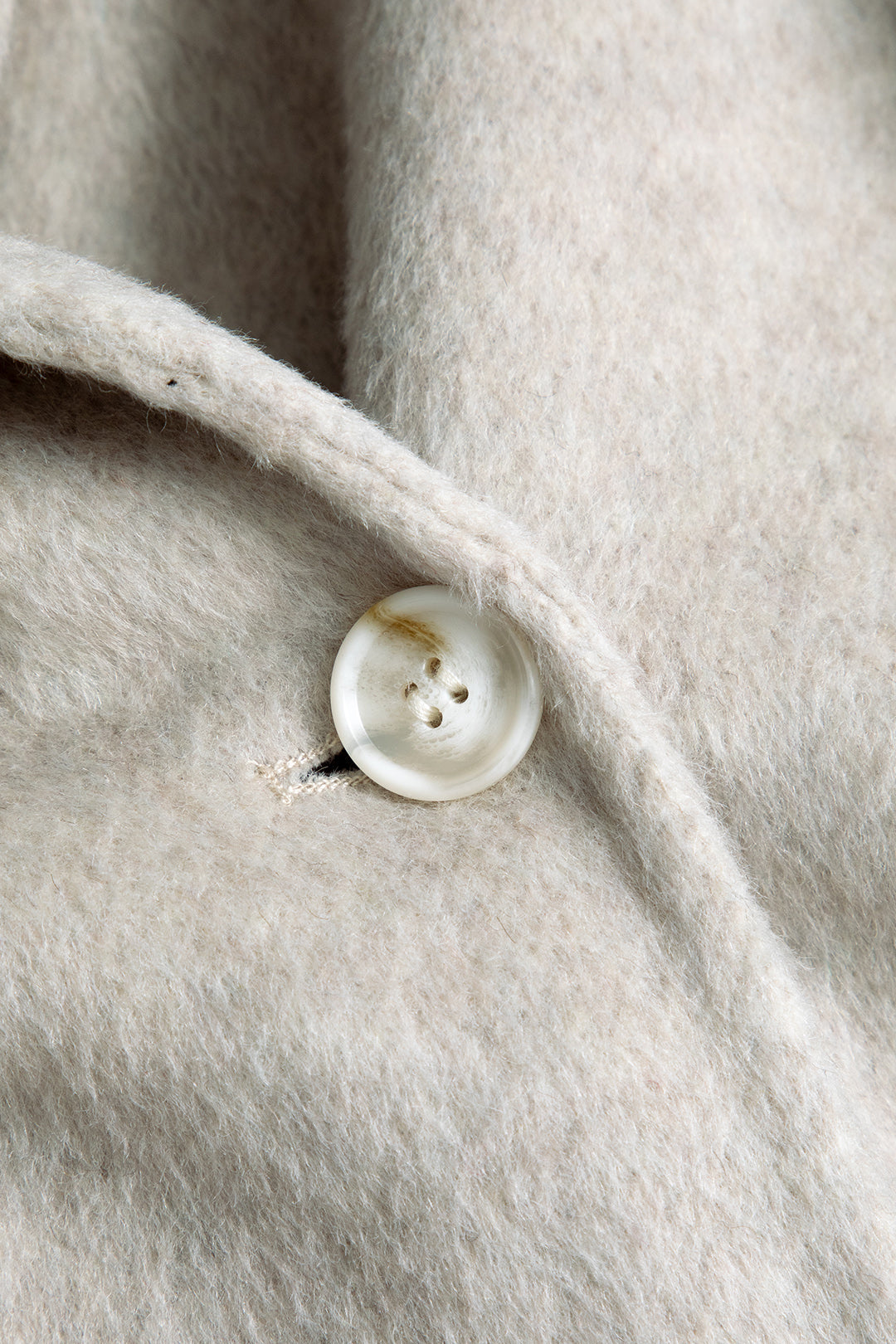 Basic Wool Double-Breasted Coat